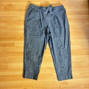 Reitmans Chambray Blue Pants Women’s 18P 83% Cotton